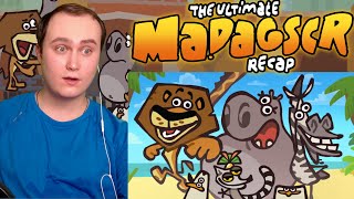 The Ultimate quotMadagascarquot Recap Cartoon  Reaction  That Scene of moris [upl. by Aysab]