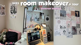 ROOM MAKEOVER amp TOUR minimalistic  pinterest inspired ikea kpop aesthetic [upl. by Leopoldine]