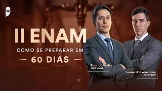 II ENAM  Como se preparar em 60 dias [upl. by Nitz]