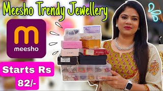 💛Meesho Trendy Jewellery Haul Starting 82💛 Meesho BanglesBraceletRingsNecklace💛 Rajni Style Tips [upl. by Hornstein731]