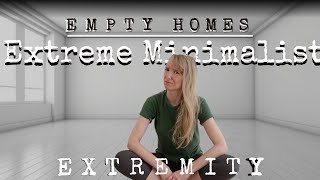 EXTREME MINIMALIST EMPTY HOMES amp NON TOXIC MINIMALISM [upl. by Tirrej]