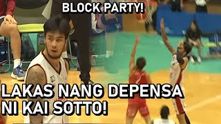 KAI SOTTO 4 BLOCKS VS Iwate Big Bulls BLeague Highlights [upl. by Nnylyt]