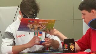 Rubik’s Cube Blindfolded World Record  1550 Seconds [upl. by Enitnelav]