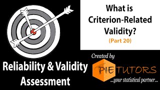 What is Criterion Related Validity Part 20 of the Course  wwwpietutorscom [upl. by Akirehc694]