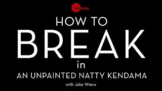 Kendama USA Presents  How to break in your unpainted quotNattyquot kendama [upl. by Tersina]