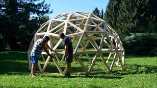 Test Geodesic Dome 3V [upl. by Nimajaneb]