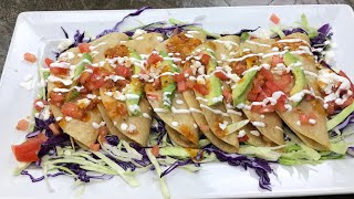 TACOS DORADOS DE CAMARON [upl. by Mandeville]