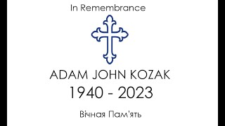 Vichnaya Pamyat  Adam Kozak Sr [upl. by Aivalf]