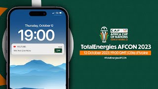 TotalEnergies AFCON Côte dIvoire 2023 Draw  French [upl. by Lontson]