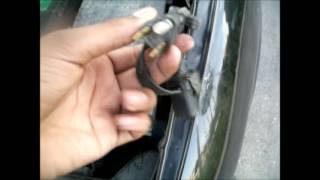 20012007 Dodge Caravan Block heater plug location [upl. by Ellenar]