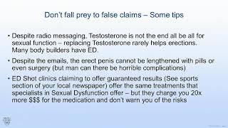 Mayo Men’s Health Moment Beware of Scam Treatments for Erectile Dysfunction [upl. by Virnelli533]