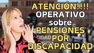 El Gobierno Anunció un MegaOperativo de Control sobre las Pensiones por Discapacidad [upl. by Cloe]