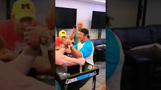 DEVON LARRATT VS PAVLO ROUND 1🔥devonlarratt armwrestling armwrestle armwrestler sport armwrest [upl. by Ahsinuq]