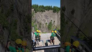 zipline montmorency [upl. by Nwahsat]