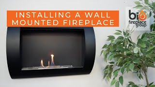 Installation of the Inexpensive Bio Ethanol Fireplace  Bio Fireplace Group [upl. by Erodoeht]