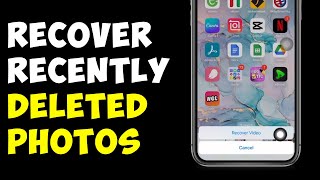 How To Recover Recently Deleted Photos From iPhone 2023 [upl. by Ida287]