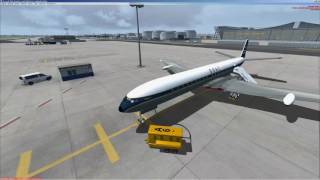 FSX  Just Flight  Comet 4C Jetliner  EDDF  LGAV [upl. by Andert]