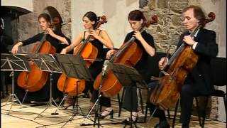 Maurice Ravel arr R Leopold Pavane pour infante defunte cello ensemble [upl. by Minica]