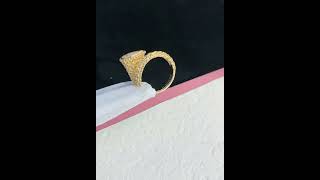 Boucheron diamond ring18k yellow gold [upl. by Acie]