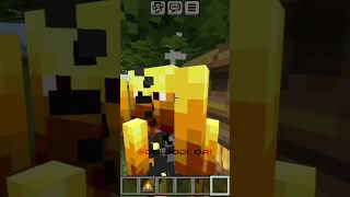 Ngancurin bee hive malah ketemu blaze 💀💀 shorts memes minecraft trending fyp [upl. by Stanhope313]