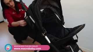 Macrobaby  Mountain Buggy Plus One Stroller [upl. by Griz628]