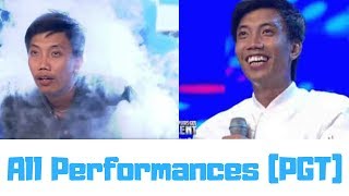 Joven Olvido ALL PERFORMANCES PGT [upl. by Cynthea]