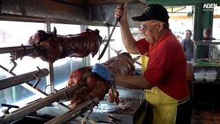 Lechón Asado  Food in Puerto Rico [upl. by Hameean]