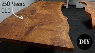 Esstisch selber bauen Tisch selber bauen Table DIY Dining Table Diy [upl. by Ebbarta320]