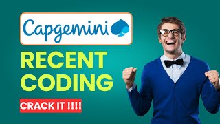 Latest  Capgemini Coding Questions 2024  Capgemini Previous Year Questions  UBK Anna [upl. by Ainecey65]