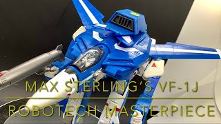 ROBOTECH Masterpiece VF1J Max Sterling’s Veritech Fighter Action Figure Unboxing Review robotech [upl. by Crosby]