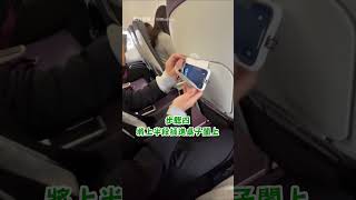 【搭機品質up↑】搭廉航還是能看電影 30秒內DIY手機架」｜出國｜旅遊｜廉價航空｜手機｜妙招 [upl. by Oiramat]