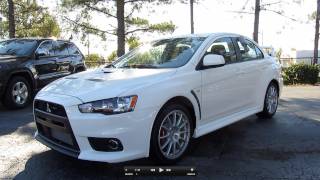 2011 Mitsubishi Lancer Evolution GSR Start Up Exhaust and In Depth Tour [upl. by Ydrah]