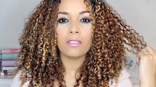 CurlyHair Ma Routine cheveux  Tout Sur Mes Boucles [upl. by Bedwell]