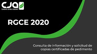 Consulta de información y solicitud de copias certificadas de pedimento  Lorena Canto [upl. by Anson988]