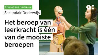 Educatieve Bachelor Secundair Onderwijs [upl. by Nyroc]