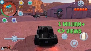 Attack On Military Base  Gangstar Vegas Mission 24  in hindi  Android gameplay  2021 [upl. by Ahsetel]