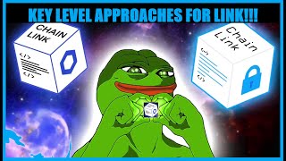 Chainlink Price Update  LINK Support Zones and Moving Averages [upl. by Yesdnyl]