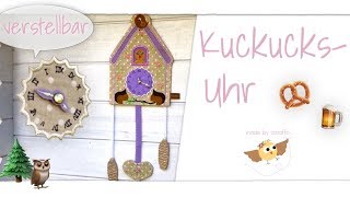 DIY Kuckuckshaus für Kinder  als Deko sticken  Made by Cataffo [upl. by Gilly]