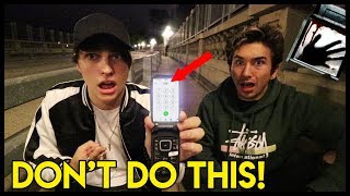 CALLING TERRIFYING PHONE NUMBERS FINAL haunted bridge  Colby Brock [upl. by Foote]