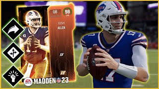 UNSTOPPABLE JOSH ALLEN IS THE BEST QB IN MADDEN 24 [upl. by Kellyn]