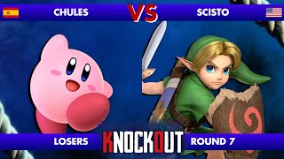 CHULES VS SCISTO  LOSERS R7  KNOCKOUT [upl. by Erialb540]