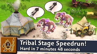 WR Spore Speedrun Tribal Stage Hard 748 [upl. by Rodger759]