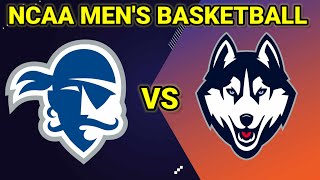 Seton Hall vs UConn  2024 NCAA MENS BASKETBALL LIVE SCORE [upl. by Kissiah]