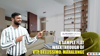 3 BHK Sample Flat of VTP Bellissimo Maan Mahalunge Pune  9175992110 [upl. by Arit896]