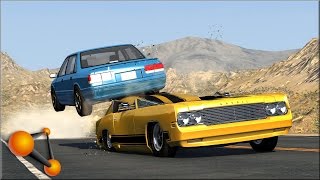 BeamNG Drive Random Vehicle 38 Crash Testing 151  Insanegaz [upl. by Ardnu]