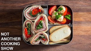 ITALIAN PINWHEEL SANDWICHES  PACK A BETTER SCHOOL LUNCH [upl. by Byrom672]