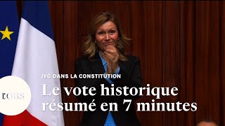 La France inscrit lIVG dans la Constitution  retour sur un vote historique [upl. by Froh]