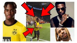 Wizkid and Asake MMS goes viral as Jamie Bynoe Gitten uses it for his unveiling video [upl. by Ardnohs120]