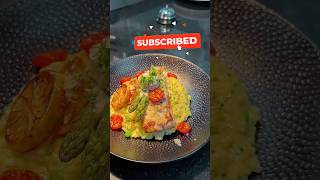 Saffron Risotto Fine dining  How to make platting like fine dining [upl. by Patty309]