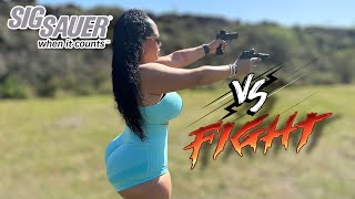 Sig P365 AXG LEGION vs Sig P229 Pro Cut  2024 EDC BATTLE🔥🔥 [upl. by Dey906]